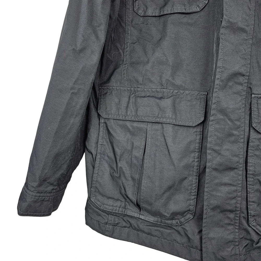 Eddie Bauer Travex‎ WeatherEdge Men's Field Jacket Hooded Utility Parka Small